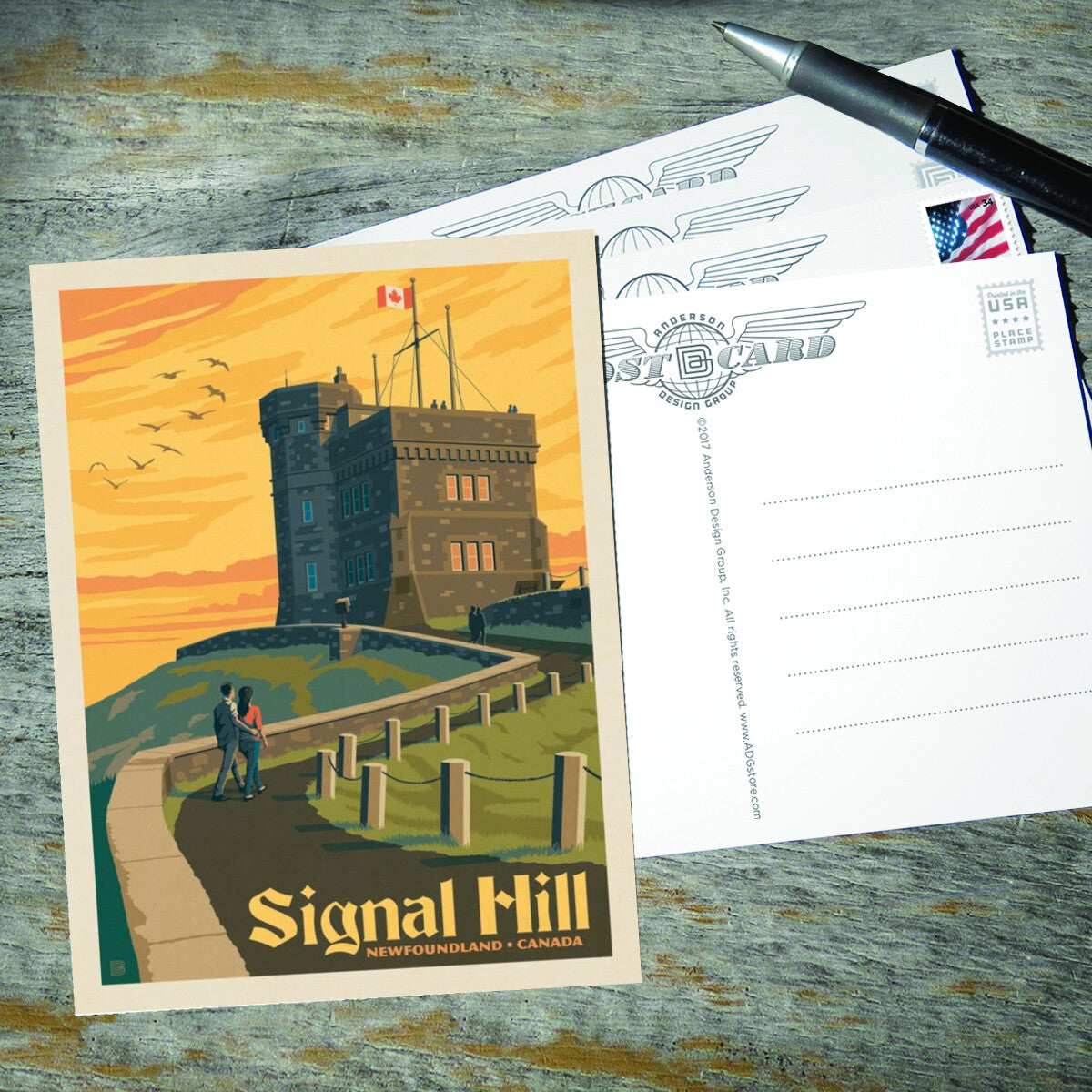 canada-signal-hill-newfoundland - Postcards