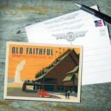 Yellowstone National Park: Old Faithful Inn - Postcards, Postcards