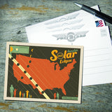 Annular Solar Eclipse 2023 Map - Postcards, Postcards