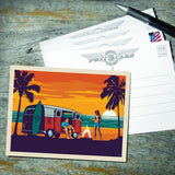 West Coast Surf Van - Postcards, Postcards