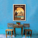 Arabian Dawn Coffee Blend - Canvas, Canvas / 24x32
