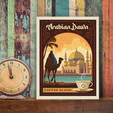 Arabian Dawn Coffee Blend - Canvas, Canvas / 9x12