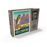 Castle Mountains National Monument, CA - Puzzle, Puzzle / 500 / Box / Angle