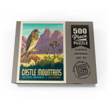 Castle Mountains National Monument, CA - Puzzle, Puzzle / 500 / Box / Front