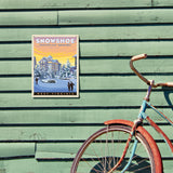 Snowshoe, West Virginia - Metal Sign, Metal Sign / 9x12