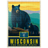 Wisconsin State Pride: Black Bears - Puzzle, Puzzle / 500 / Assembled