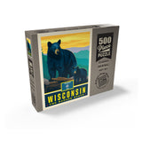 Wisconsin State Pride: Black Bears - Puzzle, Puzzle / 500 / Box / Angle