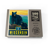 Wisconsin State Pride: Black Bears - Puzzle, Puzzle / 500 / Box / Front