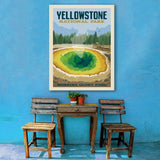 Yellowstone Morning Glory Pool - Canvas, Canvas / 30x40