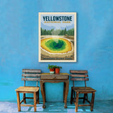 Yellowstone Morning Glory Pool - Canvas, Canvas / 24x32