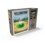 Yellowstone Morning Glory Pool - Puzzle, Puzzle / 500 / Box / Angle