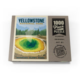 Yellowstone Morning Glory Pool - Puzzle, Puzzle / 1000 / Box / Front