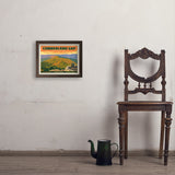 Cumberland Gap National Historical Park - Art Print, 11x14 / Simple / Brown
