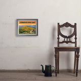 Cumberland Gap National Historical Park - Art Print, 11x14 / Simple / Gray
