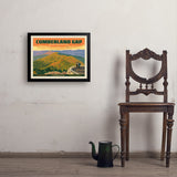 Cumberland Gap National Historical Park - Art Print, 18x24 / Simple / Black