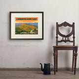 Cumberland Gap National Historical Park - Art Print, 18x24 / Standard / Brown