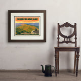 Cumberland Gap National Historical Park - Art Print, 18x24 / Deluxe / Brown