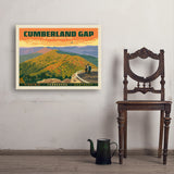Cumberland Gap National Historical Park - Art Print, 24x32
