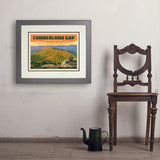Cumberland Gap National Historical Park - Art Print, 18x24 / Deluxe / Gray