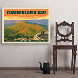 Cumberland Gap National Historical Park - Art Print, 30x40