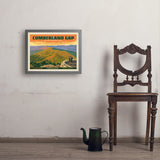 Cumberland Gap National Historical Park - Art Print, 18x24 / Simple / Gray