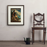Treasure Island: Robert Louis Stevenson (AVH) - Art Print, 18x24 / Standard / Brown