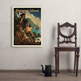 Treasure Island: Robert Louis Stevenson (AVH) - Art Print, 24x32