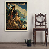 Treasure Island: Robert Louis Stevenson (AVH) - Art Print, 30x40