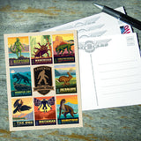 Legends Of The National Parks: Multi-Image Print 5 - Postcards, Postcards