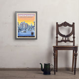 Snowshoe, West Virginia - Art Print, 18x24 / Simple / Gray