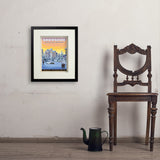 Snowshoe, West Virginia - Art Print, 11x14 / Standard / Black