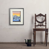 Snowshoe, West Virginia - Art Print, 11x14 / Standard / Gray