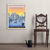 Snowshoe, West Virginia - Art Print, 24x32
