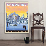 Snowshoe, West Virginia - Art Print, 36x48