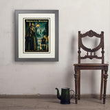 Sherlock Holmes: Arthur Conan Doyle  - Art Print, 18x24 / Deluxe / Gray