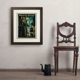 Sherlock Holmes: Arthur Conan Doyle  - Art Print, 18x24 / Deluxe / Brown