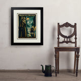 Sherlock Holmes: Arthur Conan Doyle  - Art Print, 18x24 / Deluxe / Black