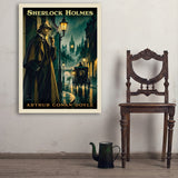 Sherlock Holmes: Arthur Conan Doyle  - Art Print, 30x40