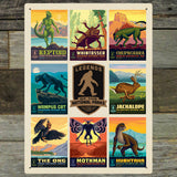 Legends Of The National Parks: Multi-Image Print 5 - Metal Sign, Metal Sign