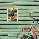 Legends Of The National Parks: Multi-Image Print 5 - Metal Sign, Metal Sign / 9x12