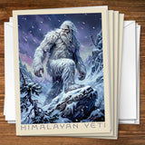 Mythical Creatures: Himalayan Yeti - Notecards, Notecards