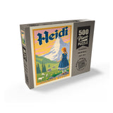 Heidi: Johanna Spyri - Puzzle, Puzzle / 500 / Box / Angle