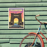 Yellowstone: Roosevelt Arch - Metal Sign, Metal Sign / 12x16