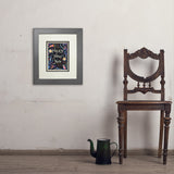 A Greeting Card: Happy New Year! - Art Print, 8x10 / Deluxe / Gray