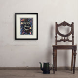 A Greeting Card: Happy New Year! - Art Print, 11x14 / Standard / Black