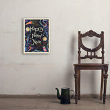 A Greeting Card: Happy New Year! - Art Print, 18x24