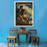 Treasure Island: Robert Louis Stevenson (AVH) - Canvas, Canvas / 30x40