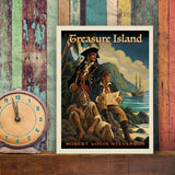 Treasure Island: Robert Louis Stevenson (AVH) - Canvas, Canvas / 9x12