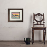 Asbury Park NJ - Art Print, 8x10 / Deluxe / Brown