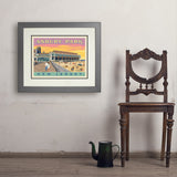 Asbury Park NJ - Art Print, 18x24 / Deluxe / Gray